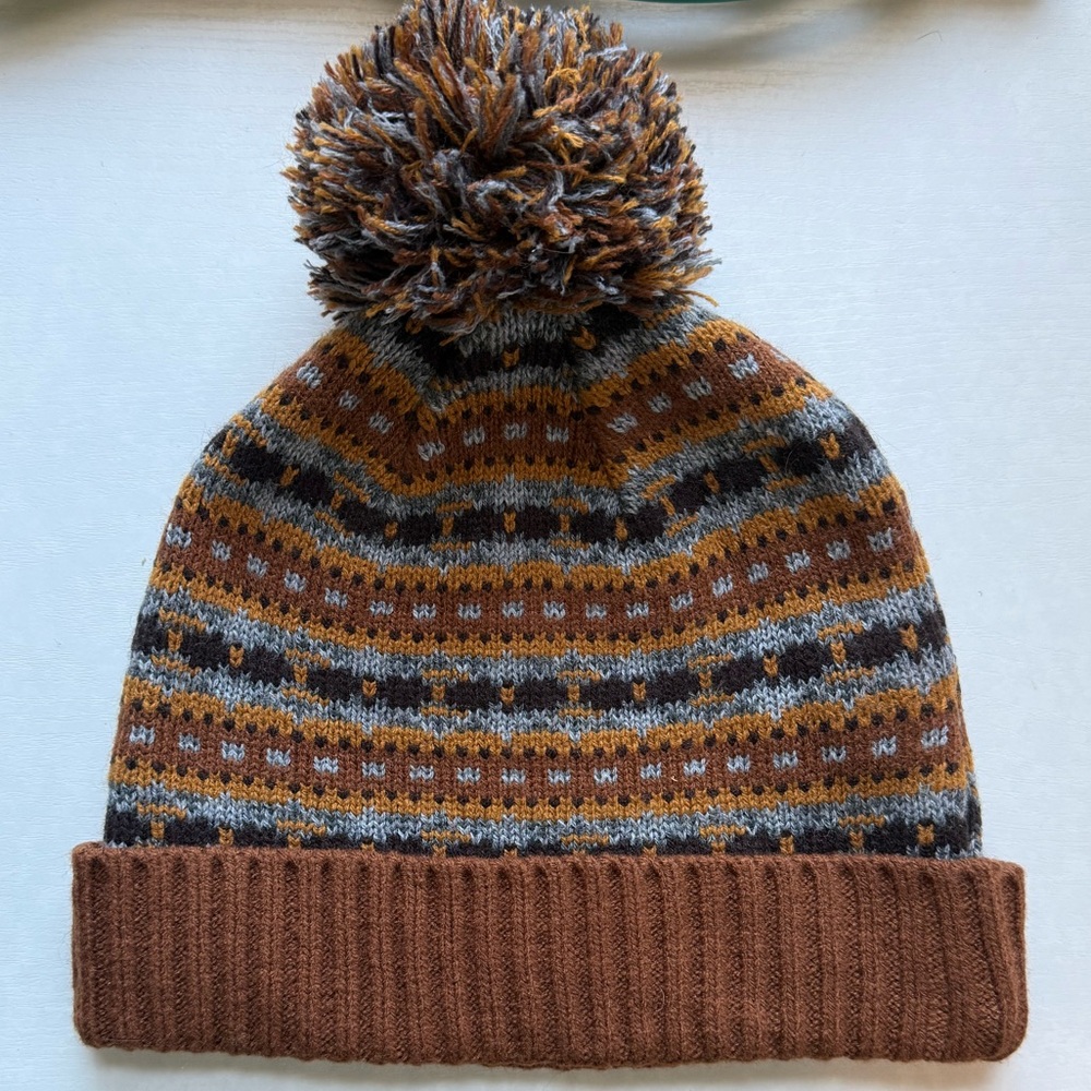 Forever 21 Fair Isle Knit Beanie